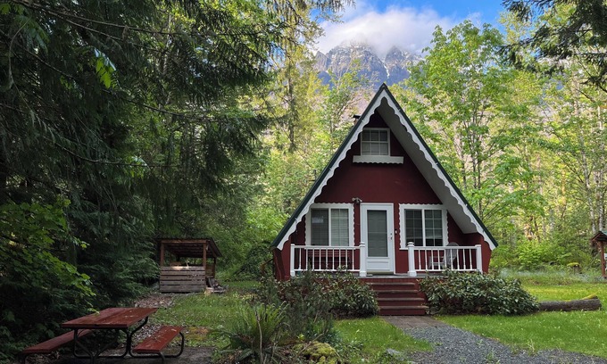 Baring Cabin | Enchanting A Frame Cabin in Baring - Perfect for a cozy getaway