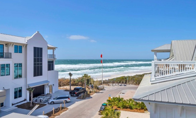 Inlet Beach House | Endless Gulf Views~Steps2Beach~6 Bikes~Pool~Gourmet Kitchen~Churchill Dunes