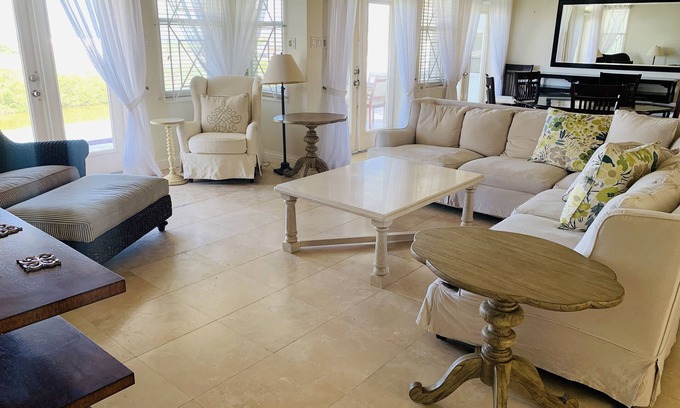 Frigate Bay Villa | Enjoy a fabulous view and refreshing Atlantic sea breeze.