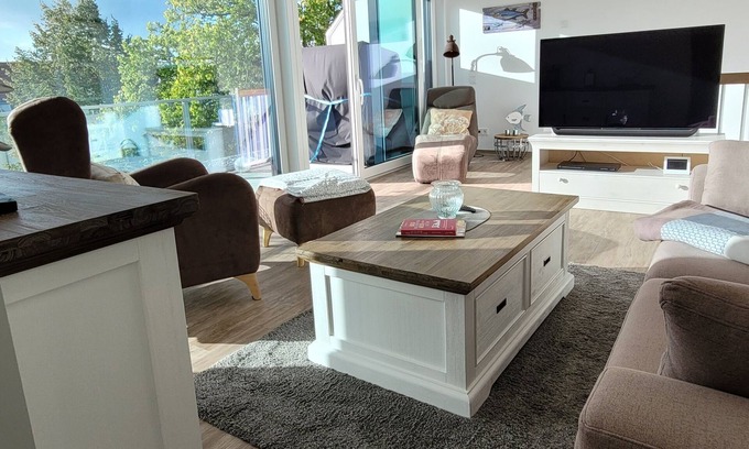 Lauterbach Apartment | Enjoy a moment of peace and relaxation in your hectic everyday life.