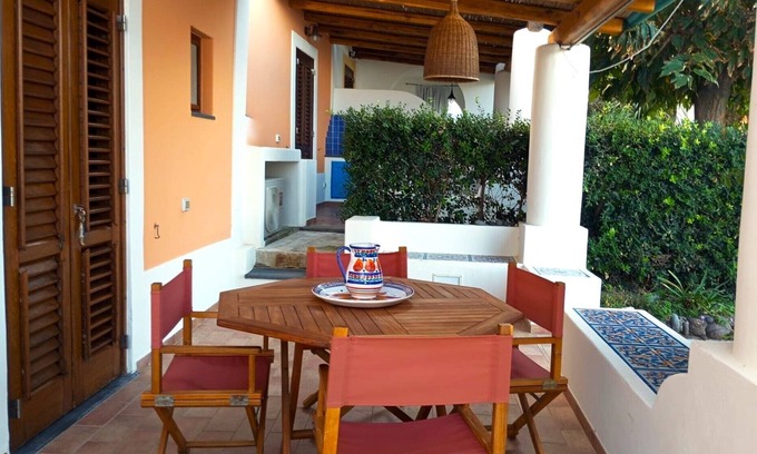 Acquacalda Apartment | Ericussa- apartment on the beach with sea view terraces and Wifi
