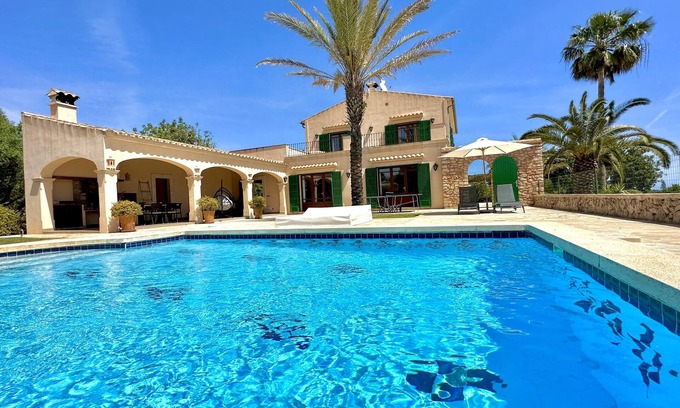 S Horta Villa | ES SERRAL - villa with private pool, terrace, garden and sea views FREE WIFI