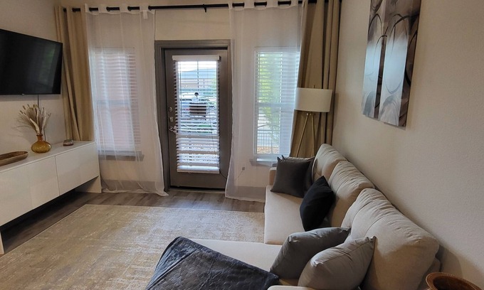 Barker Apartment | Escape to Luxury, Comfort & Convenience: Your Perfect 1-BR Resort-Style Getaway