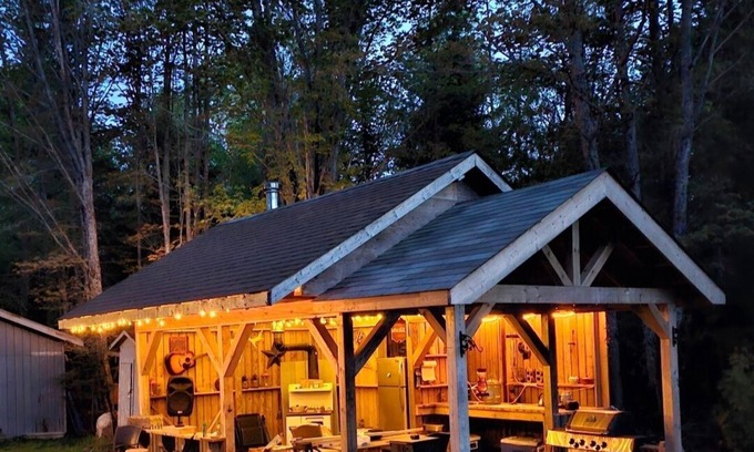Madawaska Cottage | Escape with 7 seat HotTub and Outdoor Entertainment Sleeps 10nSouth Algonquin