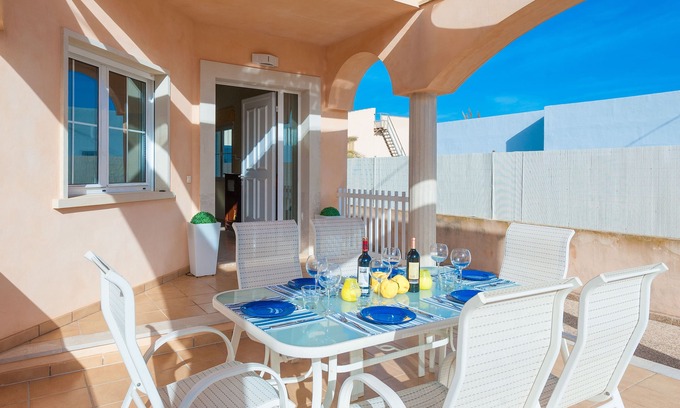 Sa Rapita House | ESPAIOSA - House with terrace in Sa Rapita. Free WiFi