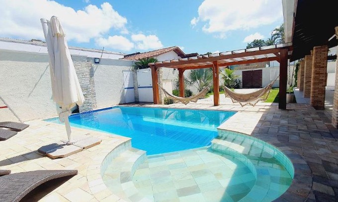 Praia dos Sonhos House | Espetacular, 6 suítes, Varanda Gourmet, Bilhar, Pebolim, Praia dos Sonhos