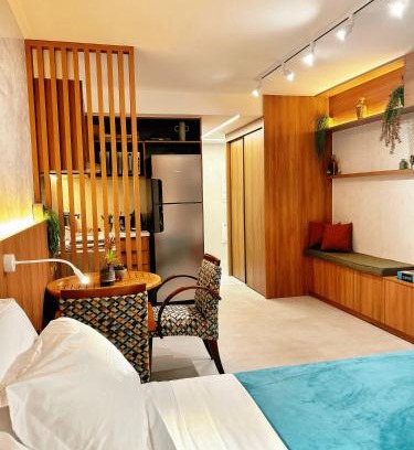 Centro Apartment | Estúdio sofisticado no centro do Rio com vaga de garagem