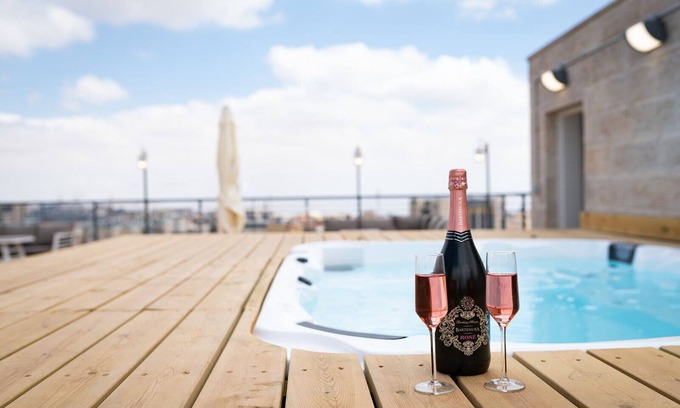 Jerusalem City Centre Apartment | ⚜ EVEN ISRAEL PENTHOUSE ⚜JACUZZI⚜5 royal Masters⚜