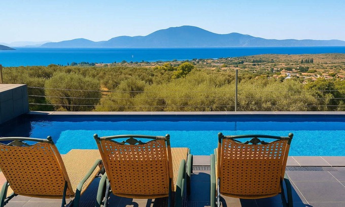 Dirfys-Messapia Villa | Evia Private Pool Gem - Seabliss Tranquil Oasis