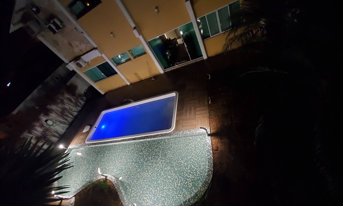 Balneario Florida House | Excellent house facing the sea with pool and barbecue