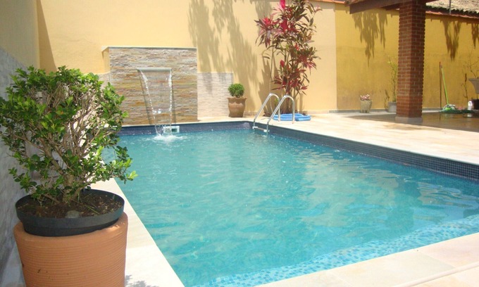 Cidade Nova Peruibe House | Excellent house with 2 suites and 1 bedroom, swimming pool, barbecue and prox. from the sea