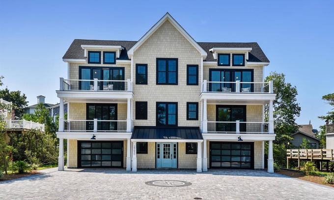 Bethany Beach House | Exceptional beach home located just steps from the beach front in beautiful family friendly Ocean Village, one of North Bethanyâ€™s most sought after private gated communities!