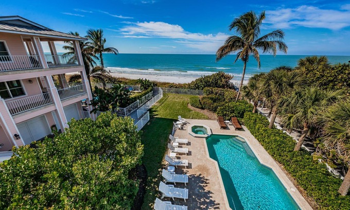 Indian Rocks Beach House | Exclusive Aqua Escape | Beachfront | Private Pool