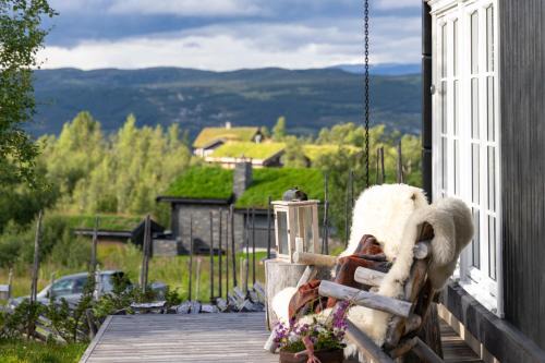 Hol Municipality House | Exclusive mountain lodge with panoramic views and high standard at Kikut, Geilo