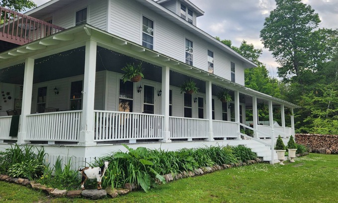 Germfask Bed & Breakfast | Experience a 12-room historic home on Lake Manistique with your own private chef