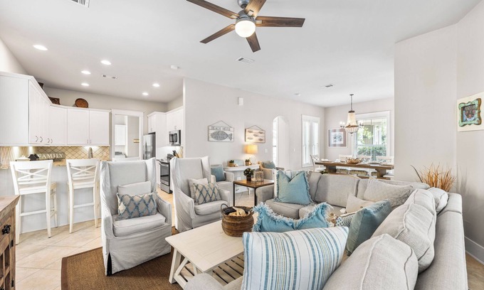 Seacrest Beach House | Experience luxury at Sunshine Shack, a spacious 5-bedroom home in Seacrest Beach.