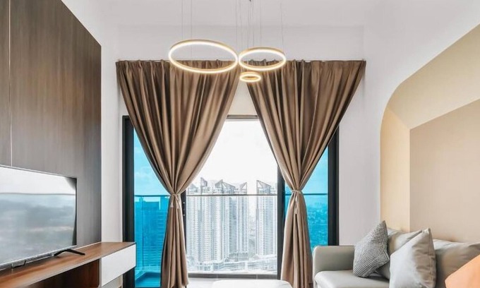 Kuala Lumpur Apartment | Experience Modern Comfort: 2Bedroom/2Bathroom with Balcony [Nowhere]