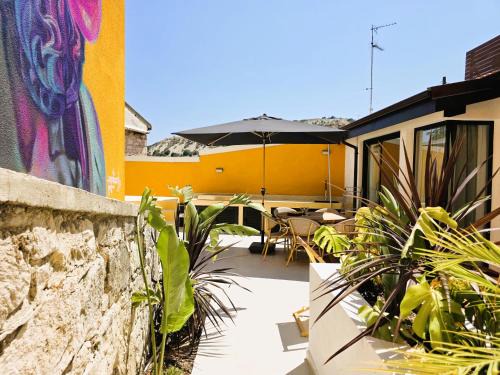 Agios Tychon Apartment | Exquisite 2BR modern village house w private pool