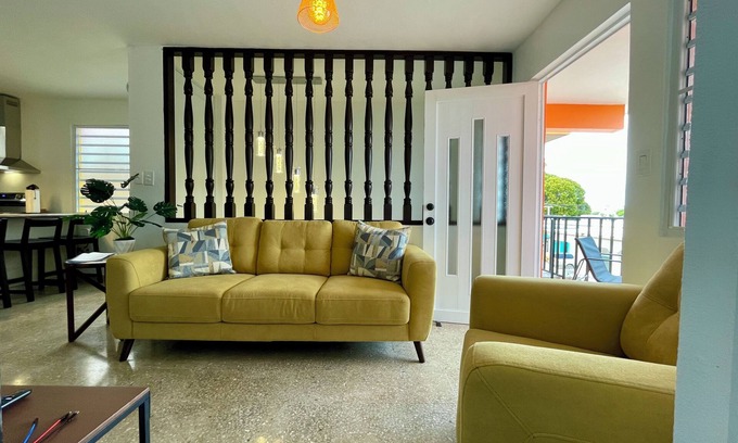 Isabel II Apartment | Fabulous 3-bedroom apartment in the heart of Vieques just steps from the ferry.