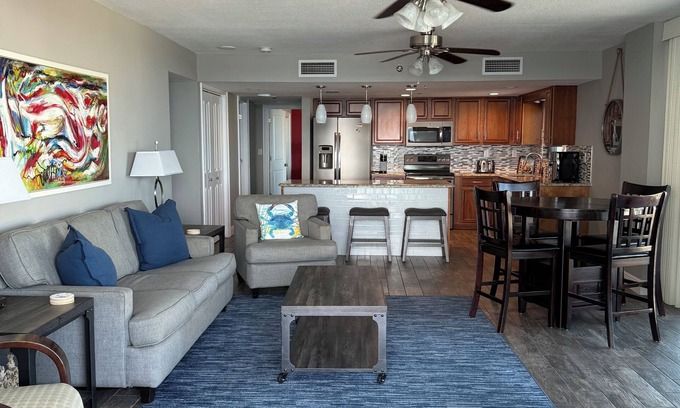 Biltmore Beach Condo | Fabulous View On The Beach! Corner Unit With Wrap Around Balcony
