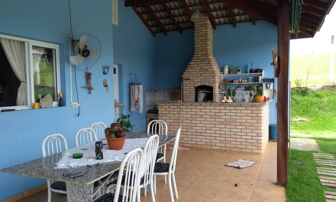 Sarapui Cottage | Family Farm - Pool, barbecue, peace and tranquility 150 km from SP