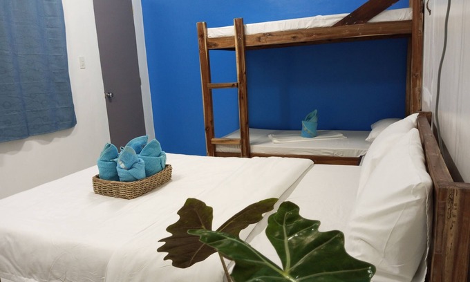 El Nido House | Family Room with a Garden View and a little bit away from the crowd.