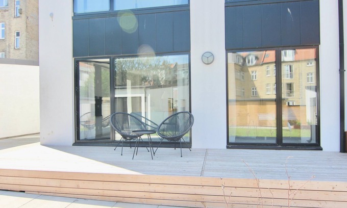 Øgadekvarteret Apartment | Fantastic 1-BR apartment with a terrace - 160