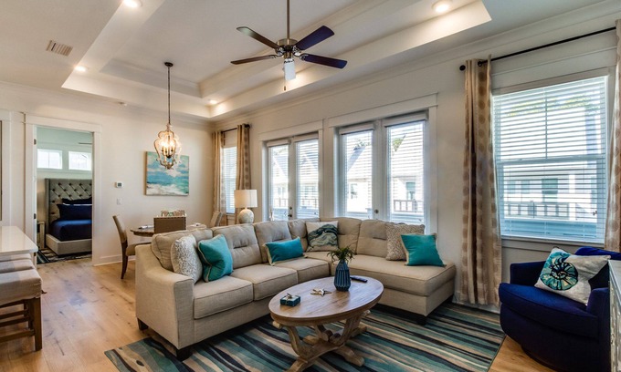 Panama City Beach House | Fantastic location directly on 30A only 1 mile to the beach!