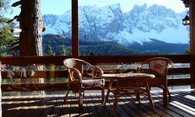 Carezza House | fantastic view on Rosengarten and Latemar