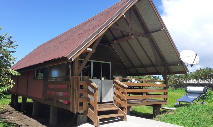 Teahupoo House | Fare Apetahi in a wooded park of 15,000 m2