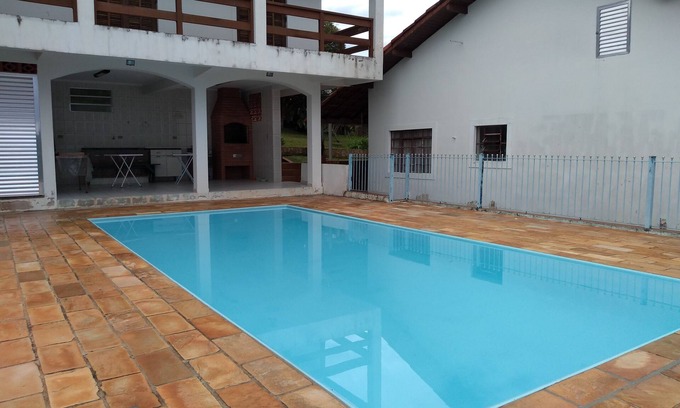 Itatiba Cottage | Farm with pool and barbecue