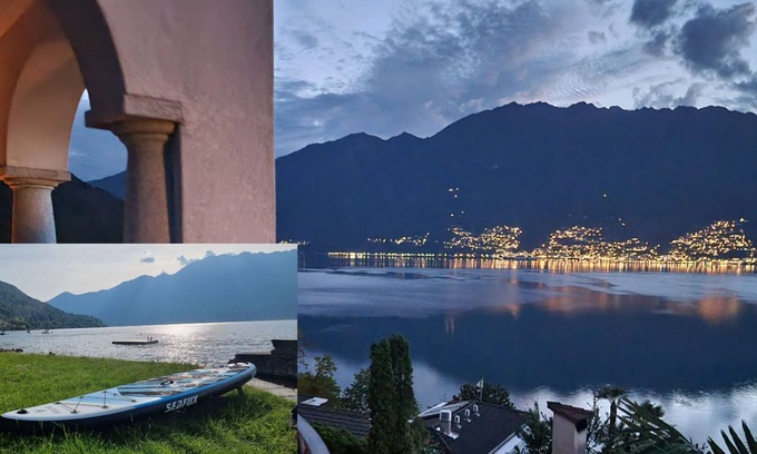 Ranzo Villa | Feel-good oasis with a dream view for all generations (elevator)
