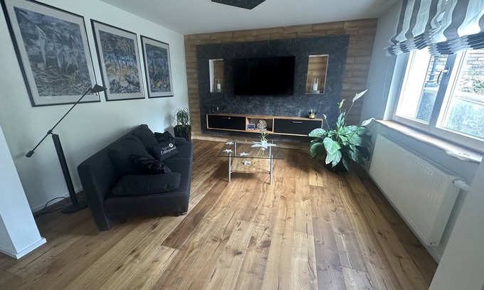 Ochsenfurt Apartment | Ferienhaus 60qm mit Überdachter Terrasse