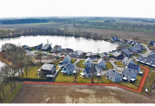 Barssel House | Ferienhaus Luna am schönen Harkebrügger See mit Kamin und Sauna