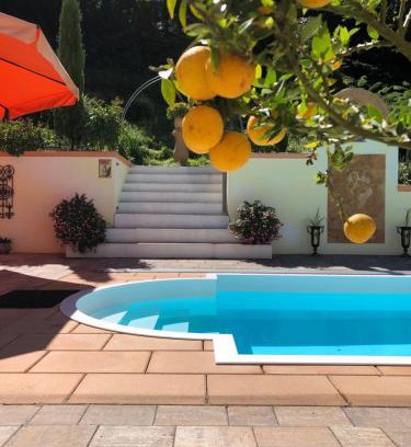 Oberdorla House | Ferienhaus mit Pool im Seußlitzer Grund