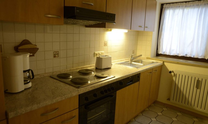 Kirchanschoring Apartment | Ferienwohnung Nr. 7, 60 qm, 2 Schlafzimmer, Küche, Flur und Diele