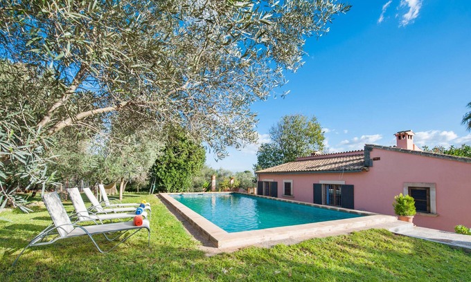 Alaro Villa | Finca CA'N LLUC in Alaro with Mountain view, private pool and table tennis. Villaonline Agency - Free Wifi