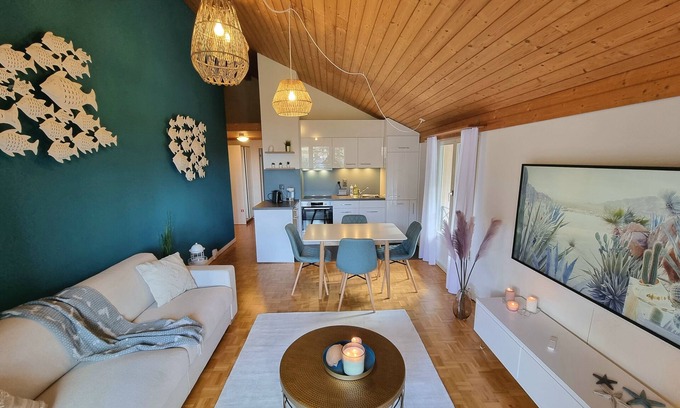 Darligen Apartment | "fischerhüsli" Directly on Lake Thun
