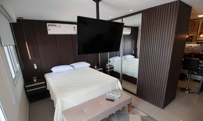 Guarulhos Apartment | Flat 2211 - Downtown Guarulhos Apartment Bosque Maia - Wifi - Home Office - Vacancy