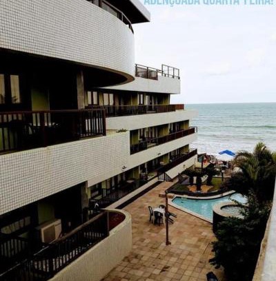 Ponta Negra Apartment | Flat completo a beira mar com vista exuberante - pé-na-areia mesmo!