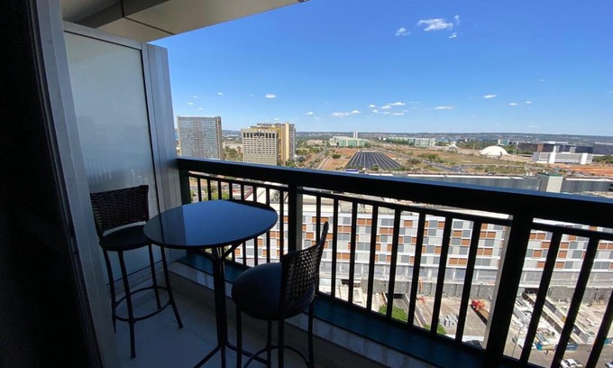 Setor Hoteleiro Norte Apartment | Flat Particular Vision com Vista Panorâmica Central - 15º andar