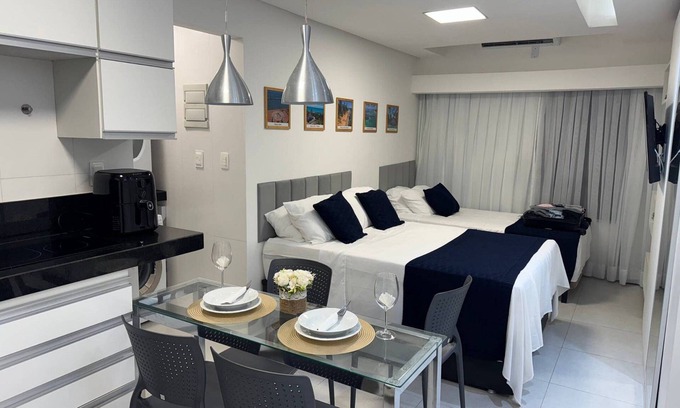 Boa Viagem Apartment | Flat with pool 50m from the beach