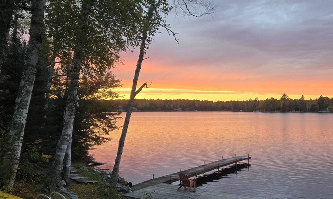 Michigamme House | Four Seasons Lake House Between Marquette and Houghton: Paradise on Petticoat!