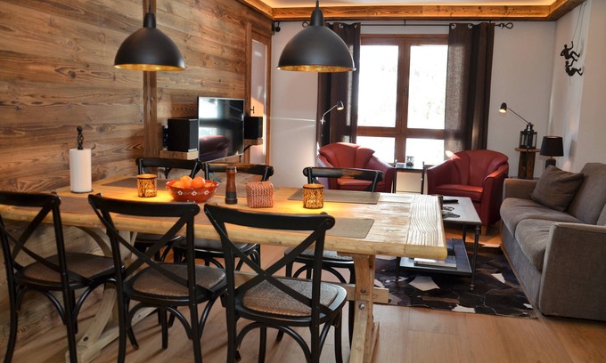 Arc-1950 Apartment | ARC-1950, Luxury 61m2, 2 bed, 2 bath, Mountain view, ski in/out, spa, pool, 5*