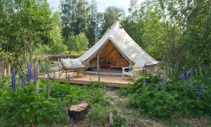 Overbyn Other | Fristad Glamping Tent Vitsand