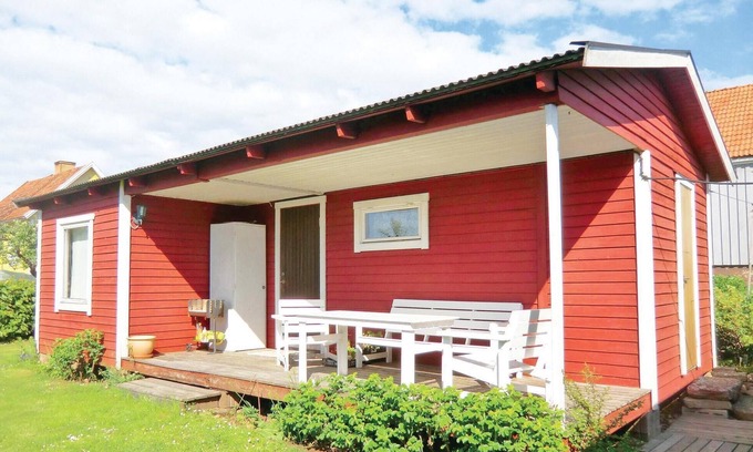 Stora Fro House | From the terrace of this cottage you are offered here a beautiful view of Kalmarsund.