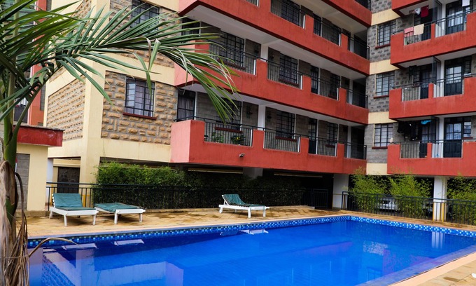 Kiambu Apartment | Fully Furnished 1-BR with a Swimming pool, Gym & Rooftop Views- Kitisuru Gem!