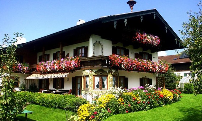Inzell Apartment | Gästehaus Restner - Chiemgau Karte