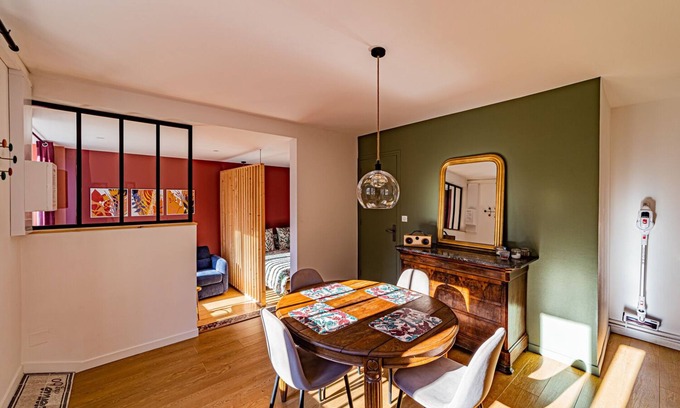 Saint-Romain Apartment | Gîte "Le Boisé" - 2/4 pers - 3* - 10 min from Beaune