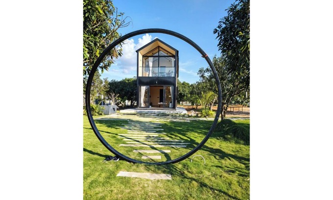 Denkanikota Cottage | Gable Grove 2BR Mango Farm Retreat in Thalli by Homeyhuts